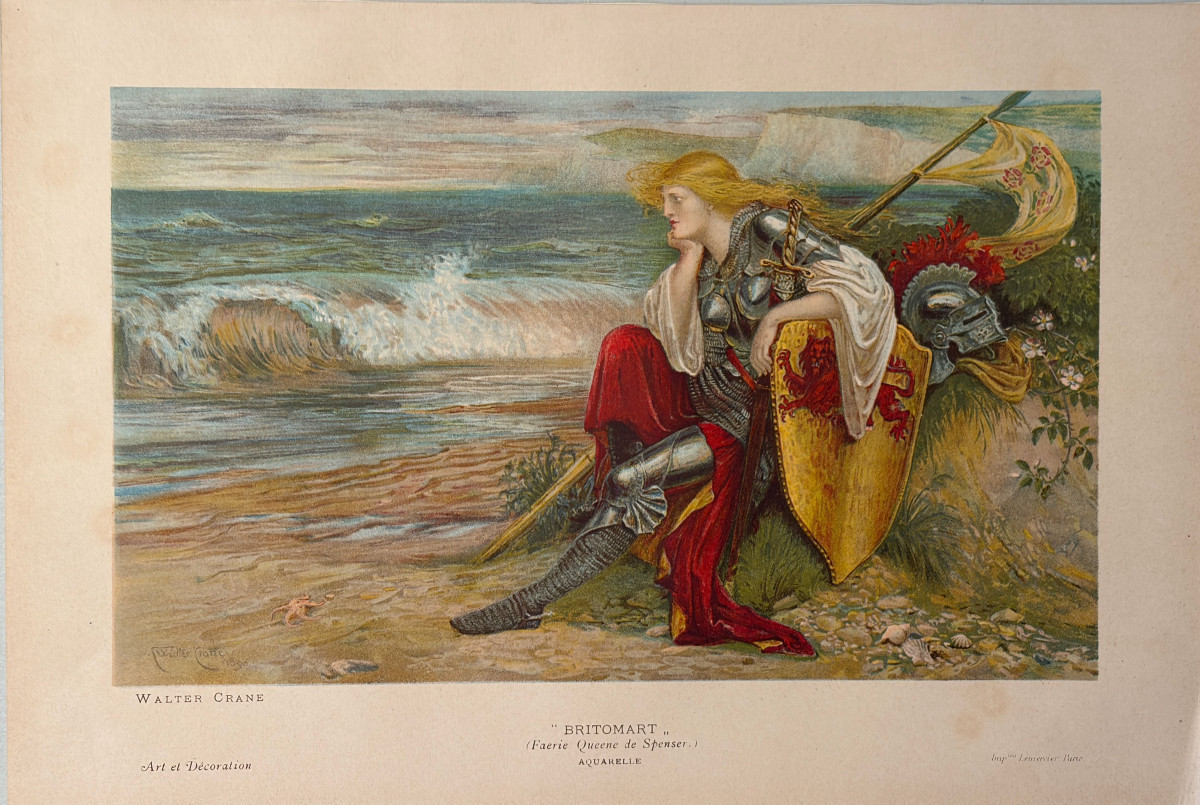 Britomart, Based On Walter Crane