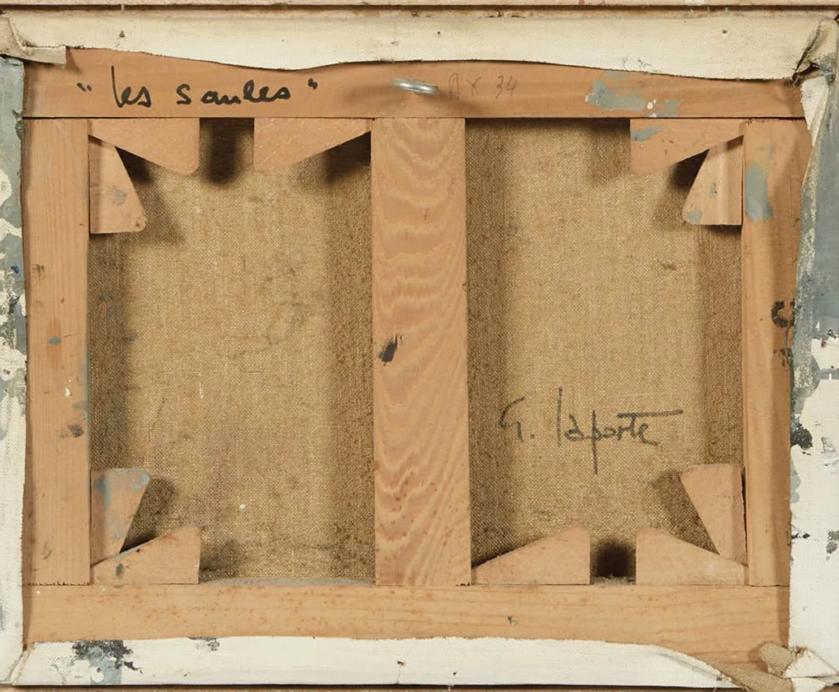 Georges Laporte , Neige en Bourgogne.-photo-3