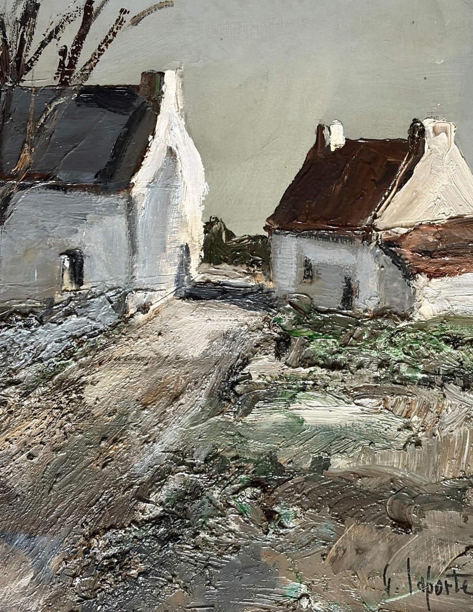 Breton Houses By Georges Laporte-photo-4