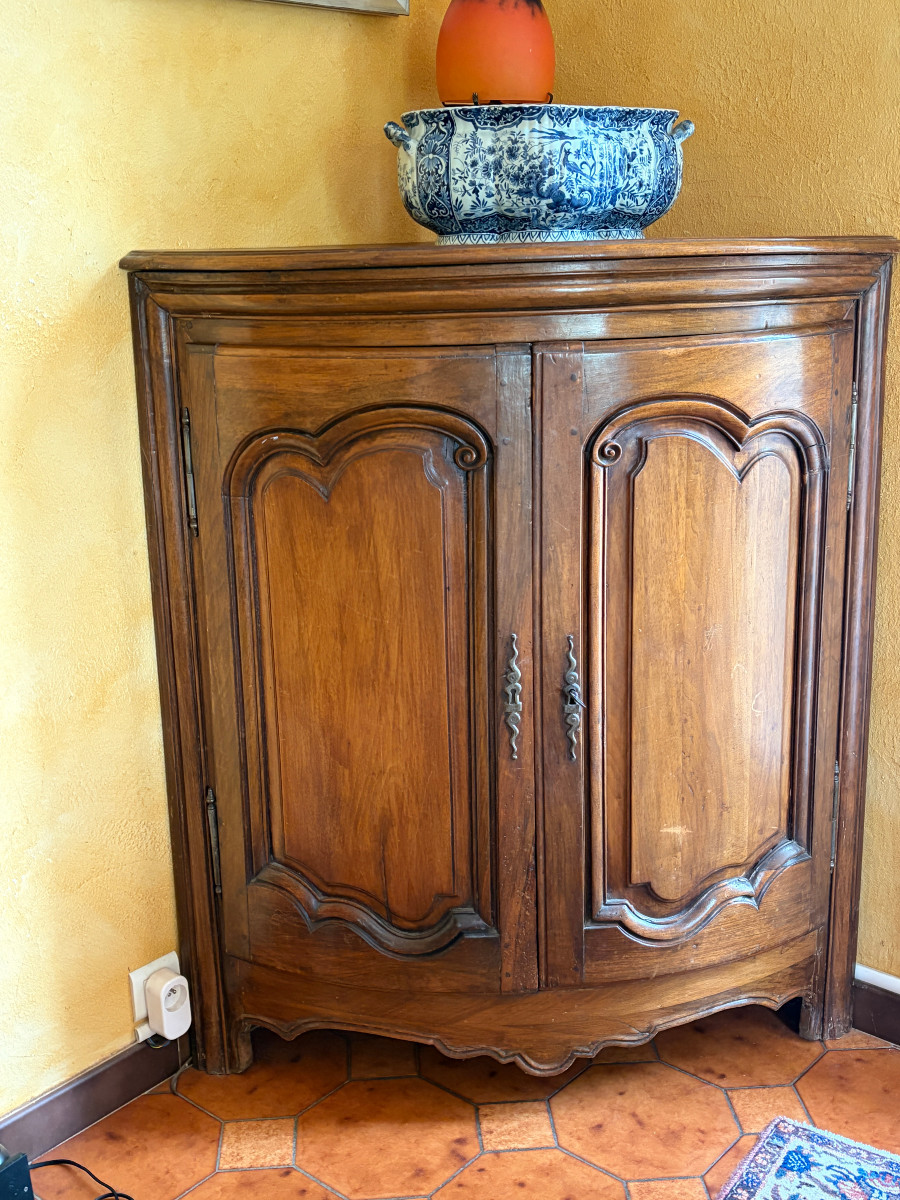 18th Century Walnut Corner