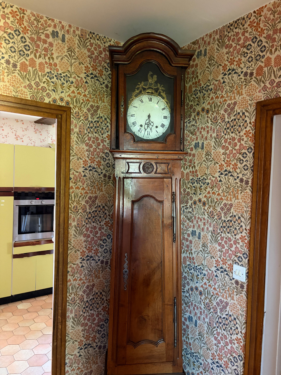 horloge de parquet au coq-photo-3