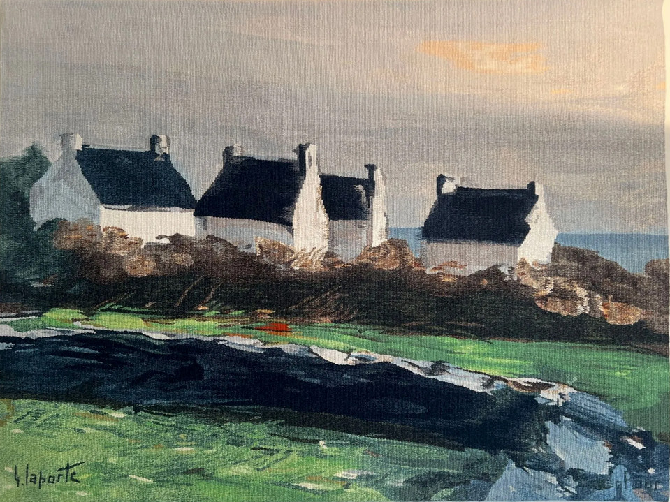 Georges Laporte , maisons bretonnes.