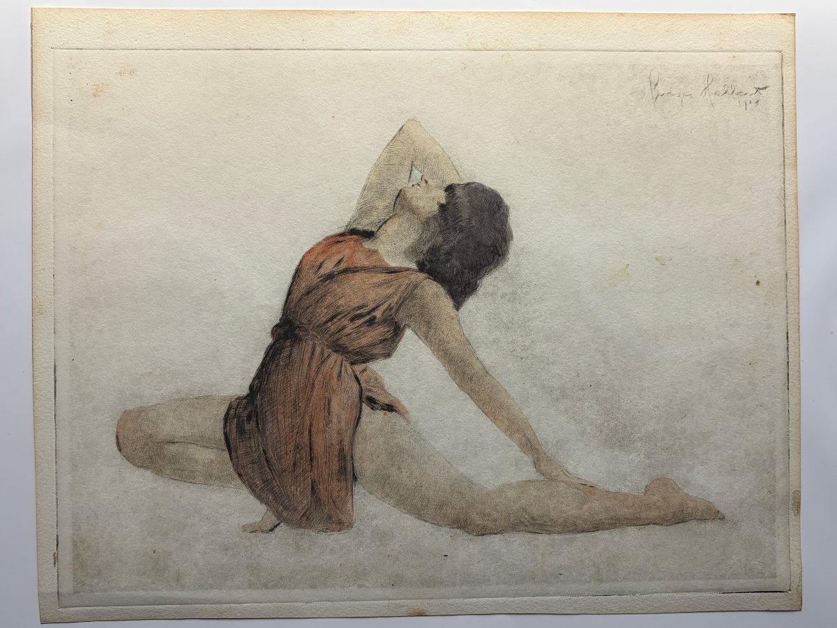 Isadora Duncan, 1918.