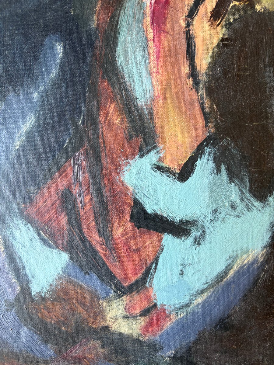 Roger Chastel (1897–1981).  Madame Chastel Or Sketch For  -photo-3