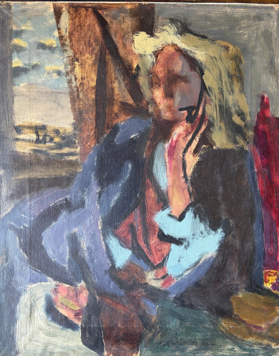 Roger Chastel (1897–1981).  Madame Chastel Or Sketch For  