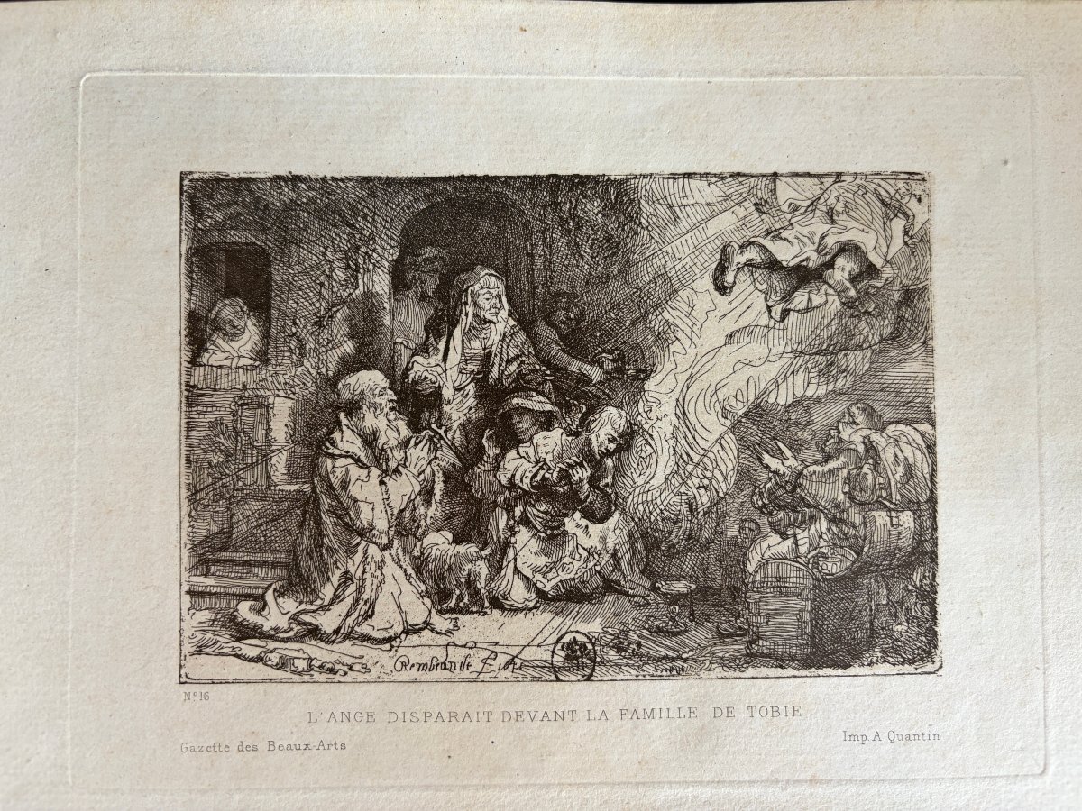 Rembrandt, Tobias And The Angel 