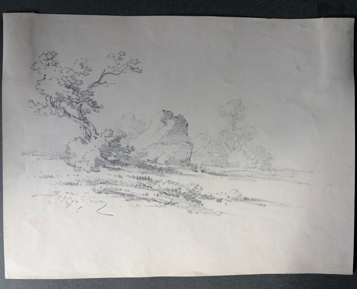 Landscape Of Saint Cyr Girier