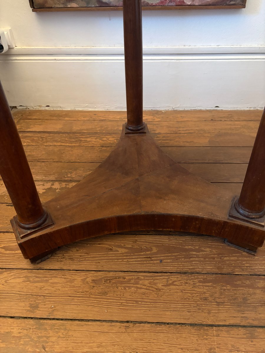19th-century Empire-style Hot Water Bottle Table-photo-3