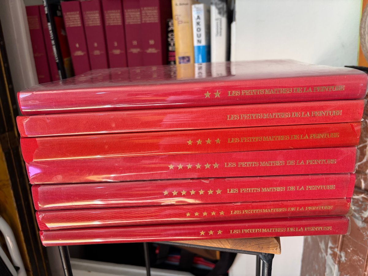 Gerald Schurr, *the Minor Masters Of Painting: The Art Of Tomorrow*, 7 Volumes.-photo-2