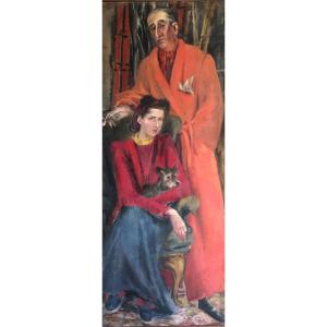 Roger Chastel (1897-1981),   Portrait.