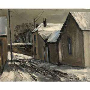 Snow In Poncey, Georges Laporte