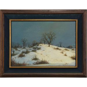Albert Drachkovich, Snow Landscape