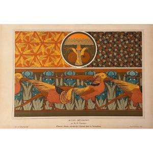 Motifs décoratifs fin XIX ° siècle par Verneuil