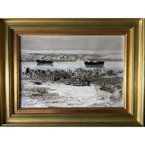 Georges Laporte, les barques .