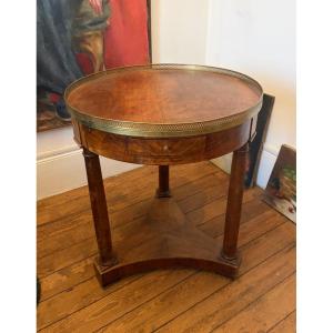 19th-century Empire-style Hot Water Bottle Table