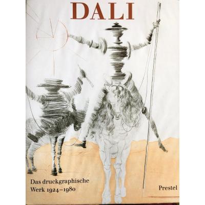 Dali,    Catalogue Raisonné  Gravures, Lithographies   édition allemande. 1924_1980