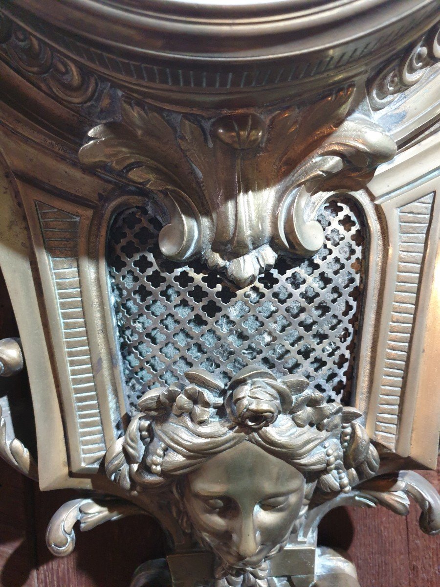 Important Bronze Wall Cartel, Watchmaker Samuel Marti-photo-4