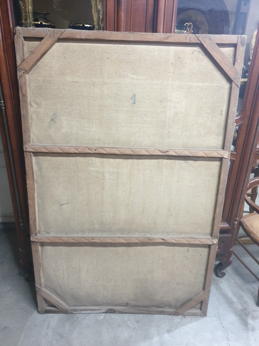 Panneau Décoratif Sur Toile De Fête Foraine -photo-1