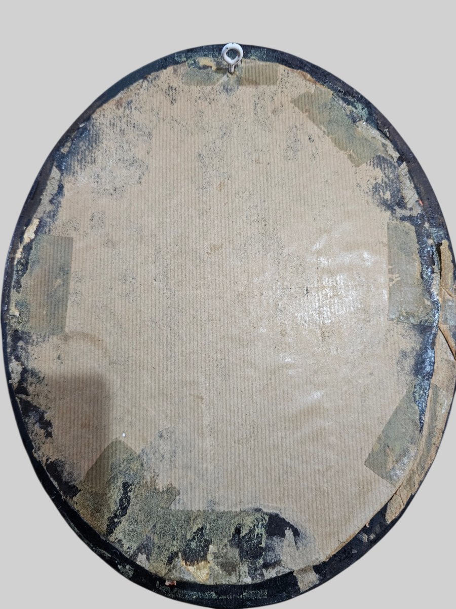 Reliquary Frame With Paper Filigree And Hair Work, 19th Century-photo-2