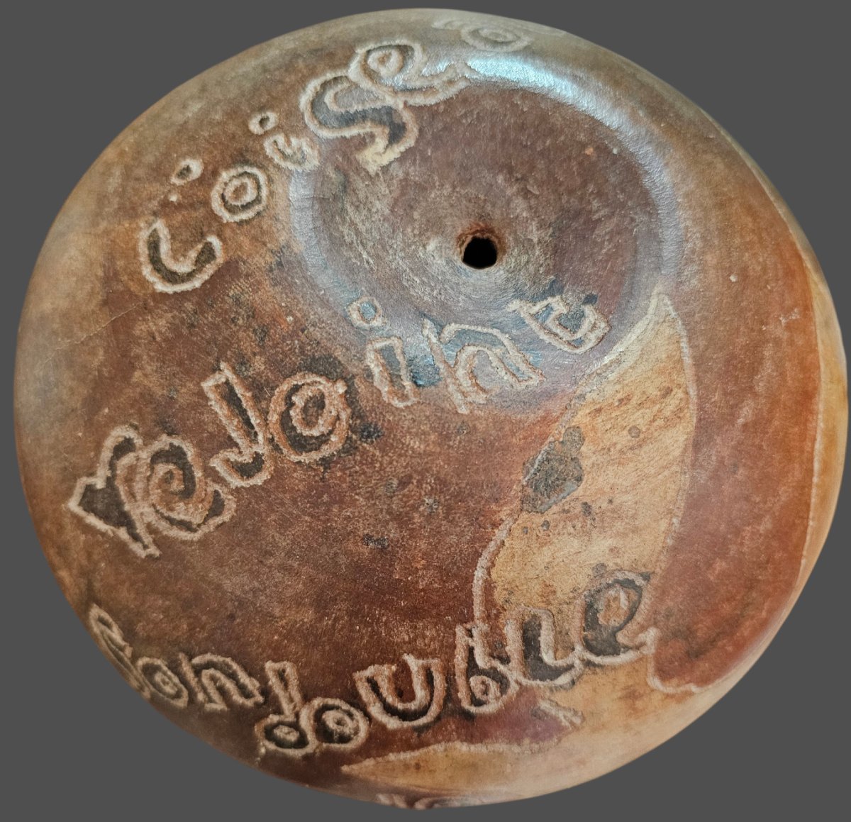 Vase en terre cuite décoré signé Jean PAULET-photo-2