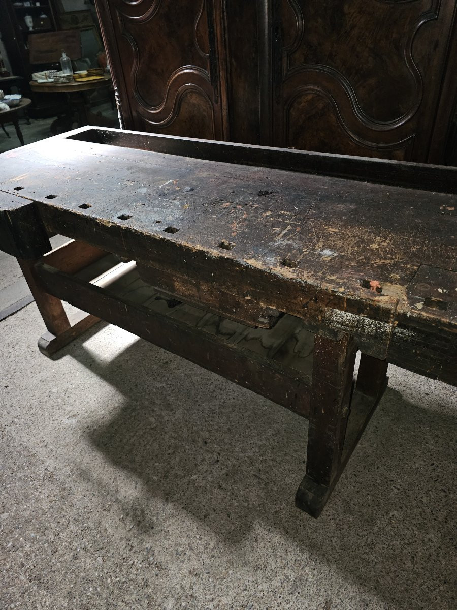 Carpenter's Workbench With 2 Vices-photo-4