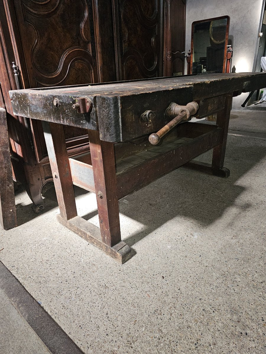 Carpenter's Workbench With 2 Vices-photo-6