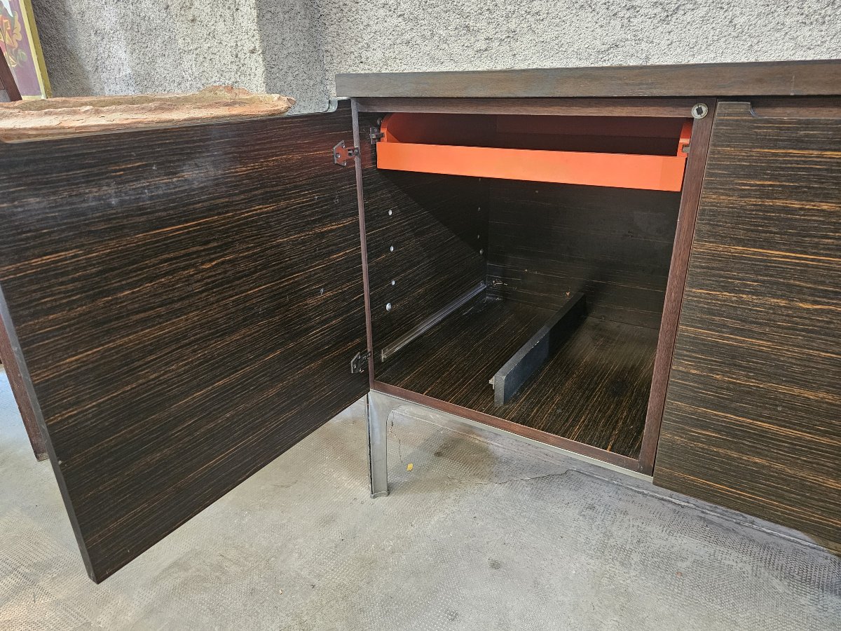 Enfilade de Raymond Loewy édité par DF 2000, années 1960-photo-2