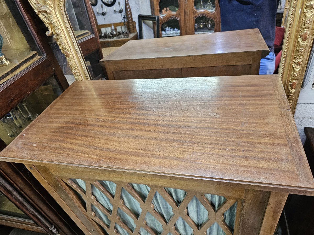 Mid-20th-century Mahogany Storage Cabinet -photo-1
