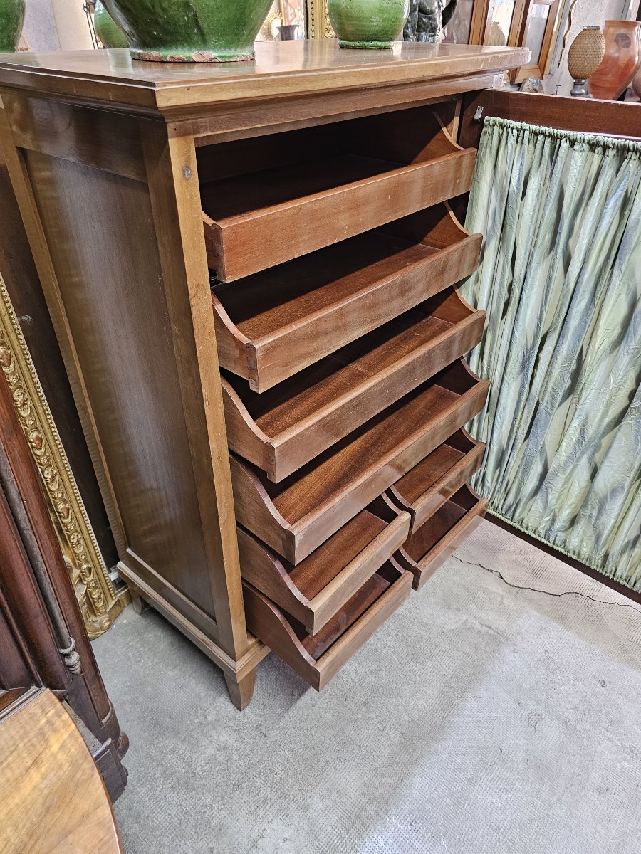 Mid-20th-century Mahogany Storage Cabinet -photo-6