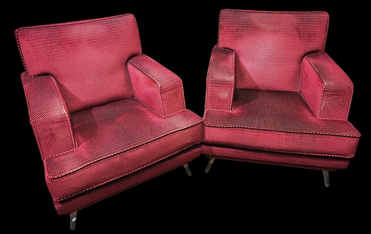 Pair Of Armchairs From The 1950s/1960s