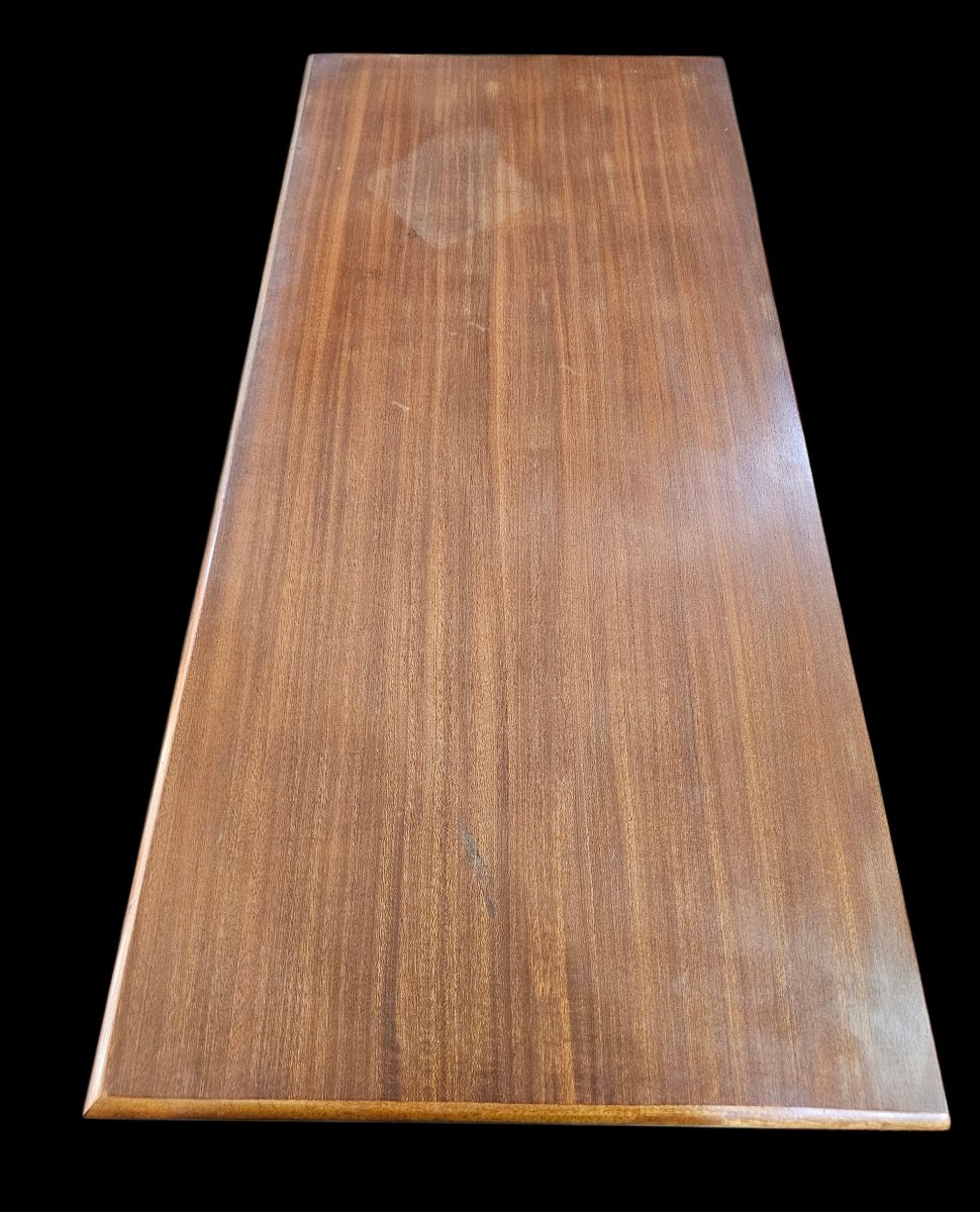 A Fold-away Desk Inside A Cabinet Known As A -photo-3