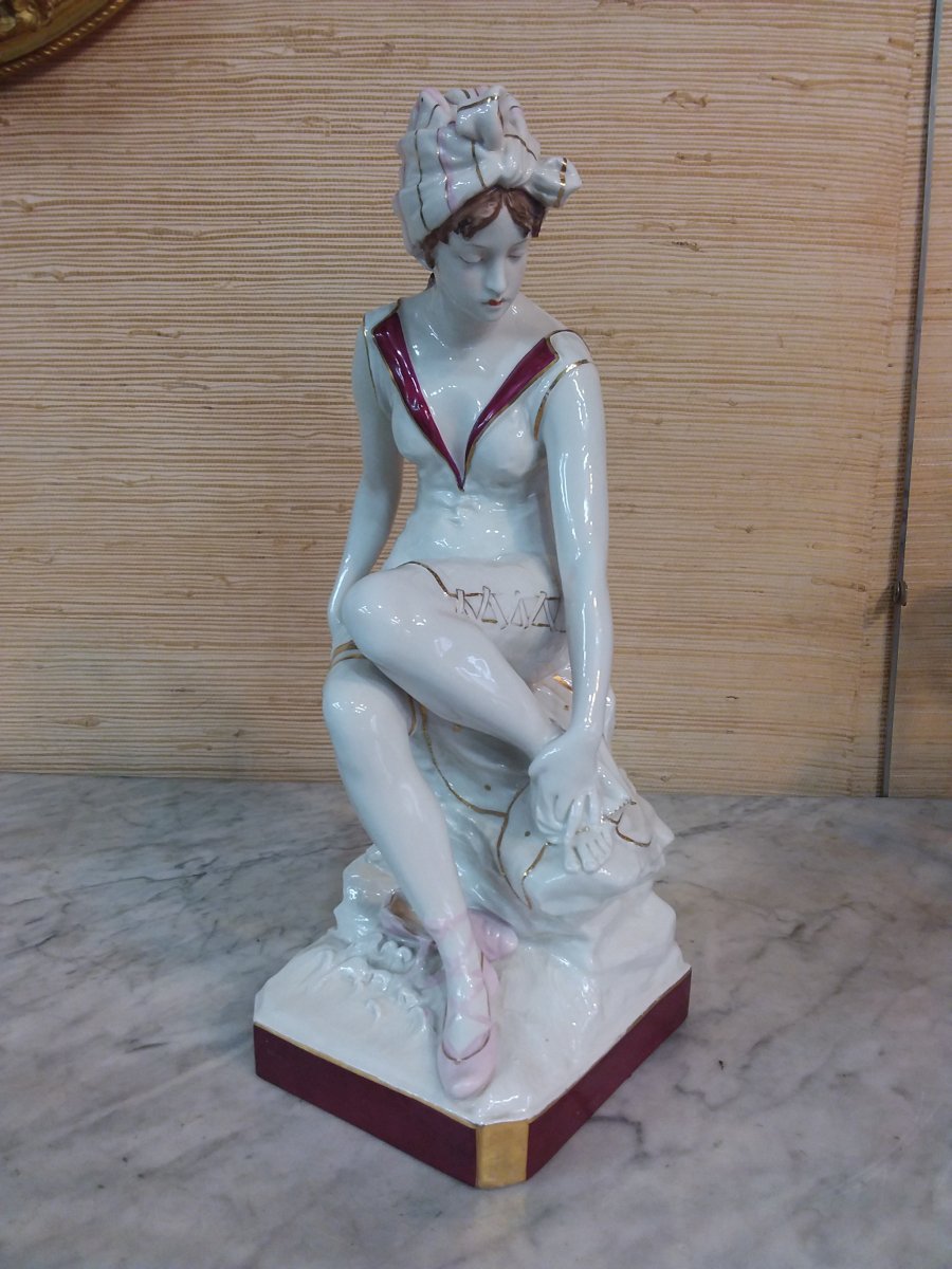Porcelain Subject Young Woman