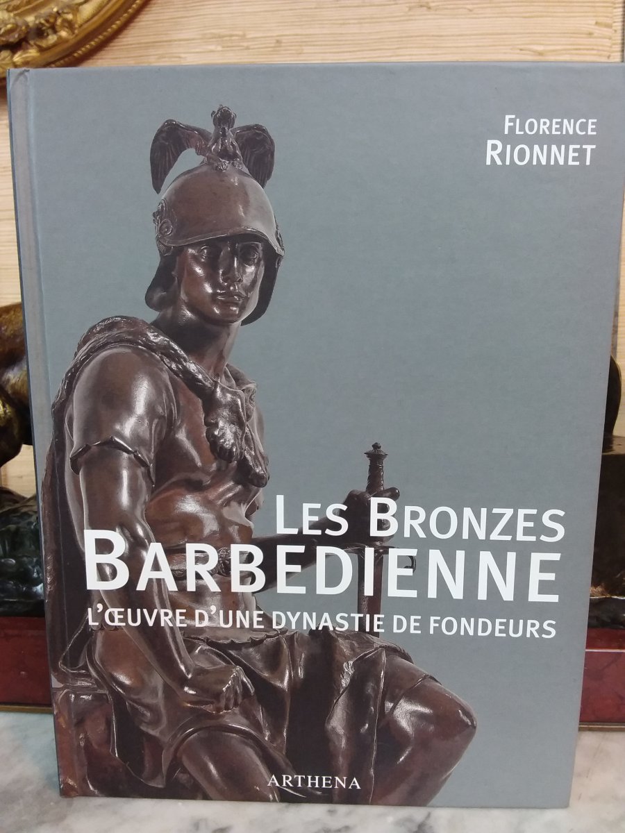 Bronze After Georges Gardet "in The Ruins" Foundry Barbedienne On Morello Marble Base-photo-7