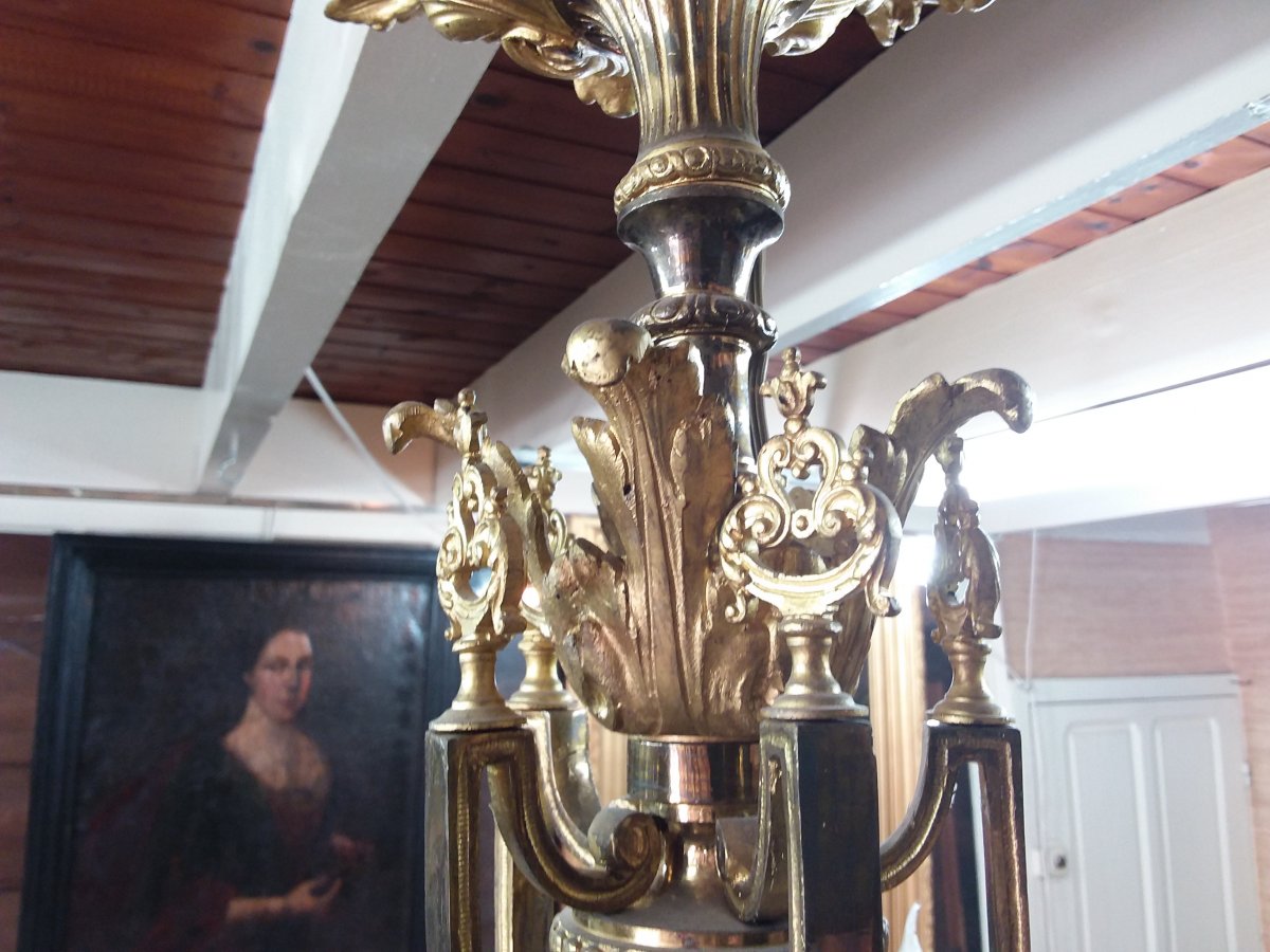 20-light Gilt Bronze Chandelier-photo-7