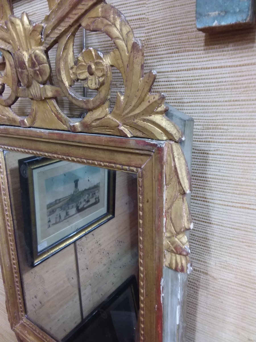 Miroir De Style Louis XVI XIXème -photo-3