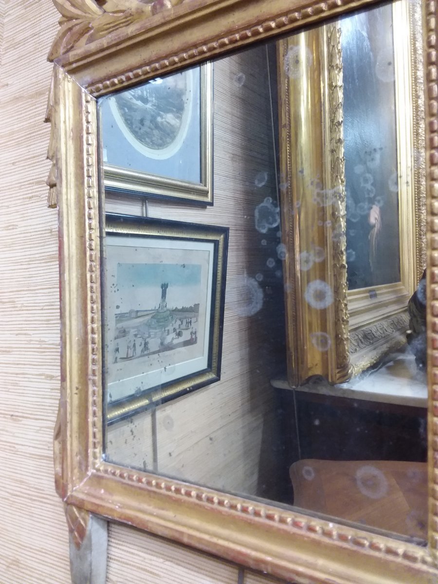 Miroir De Style Louis XVI XIXème -photo-1