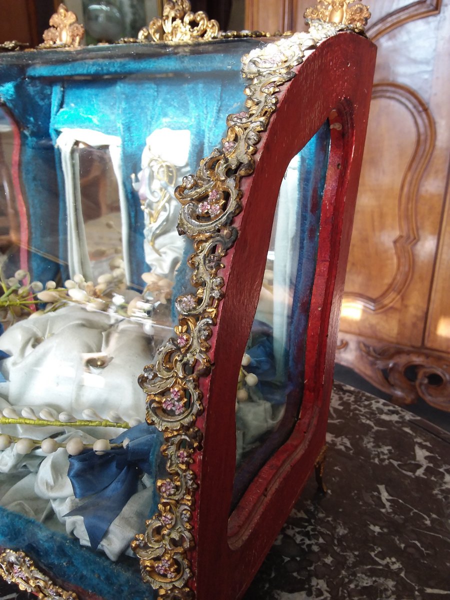 Coffret De Présentation d'Une Couronne De Mariée-photo-3