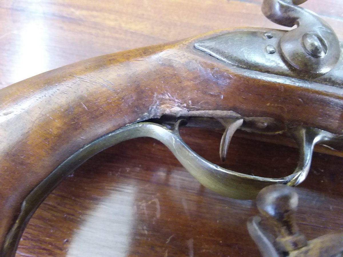 Paire De Pistolets à Silex-photo-3