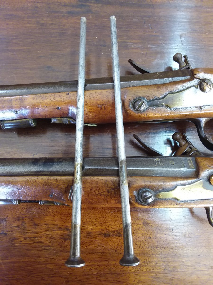 Paire De Pistolets à Silex-photo-7
