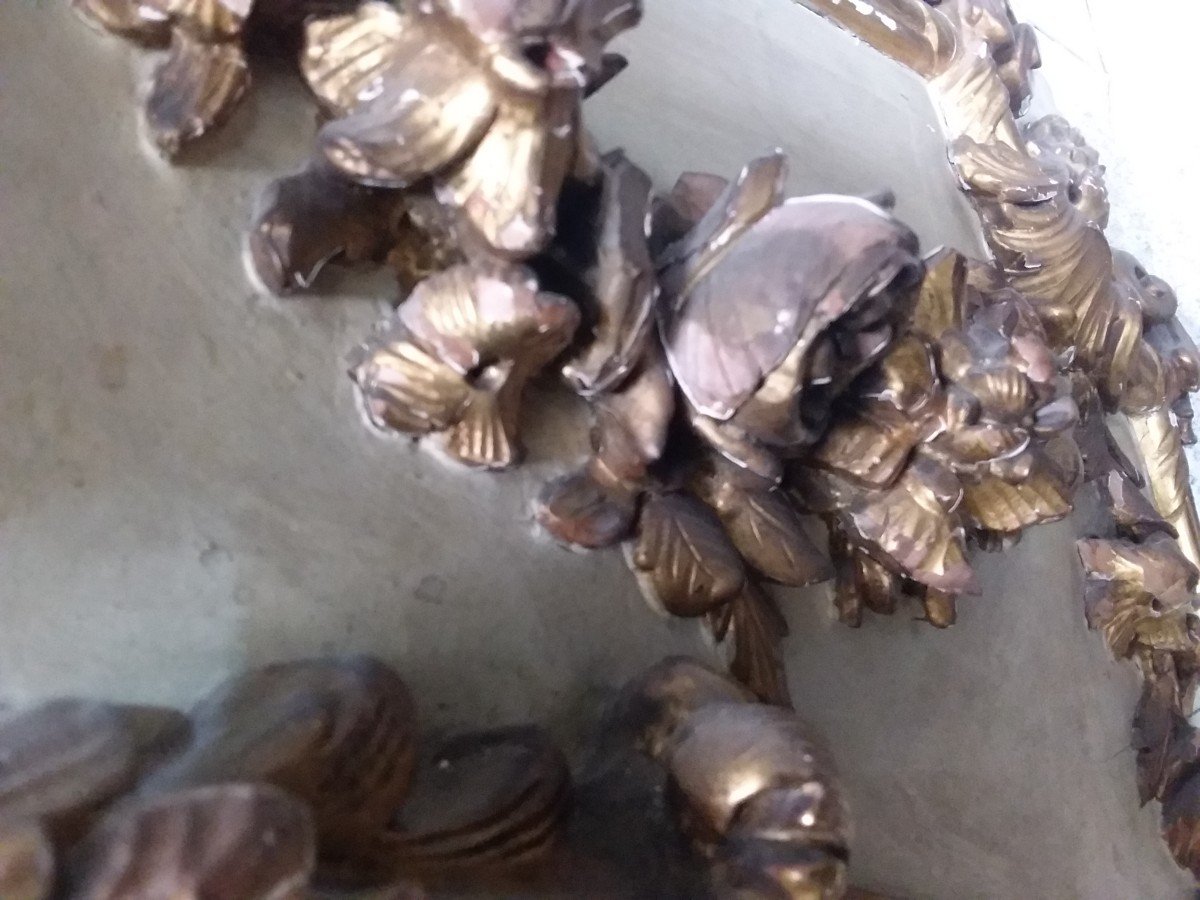 Important Miroir De Boiserie Napoléon III -photo-5