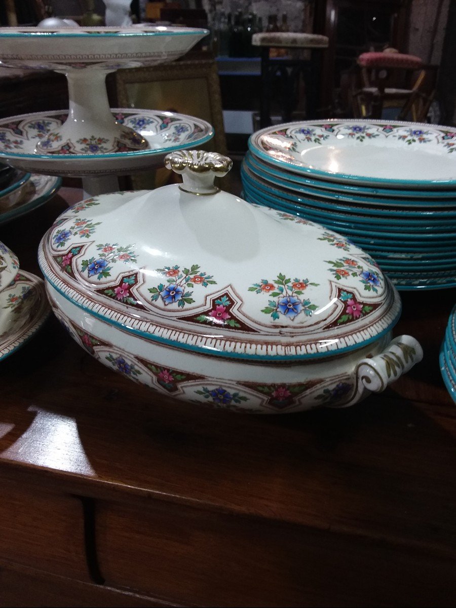 Service De Table 131 Pièces Wedgwood Renaissance Etruria England-photo-2
