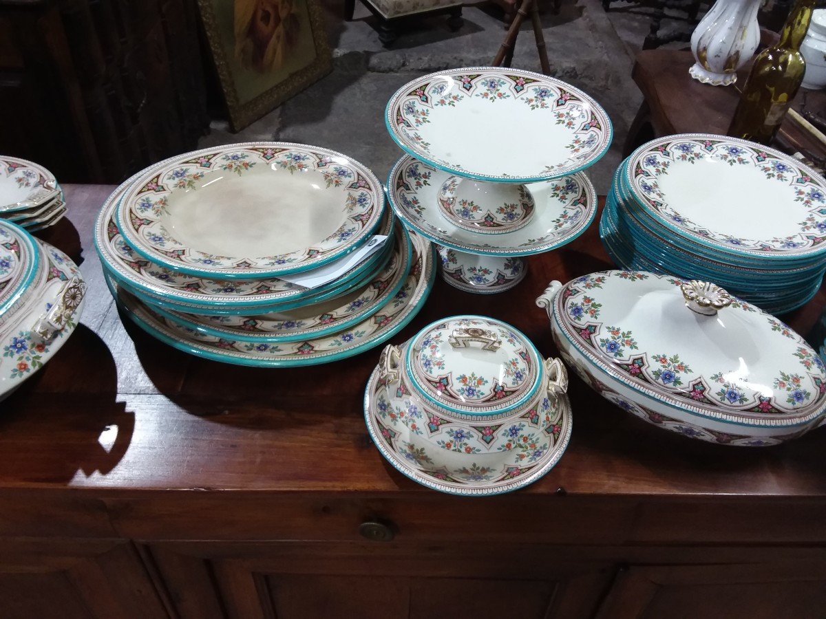 Service De Table 131 Pièces Wedgwood Renaissance Etruria England-photo-7