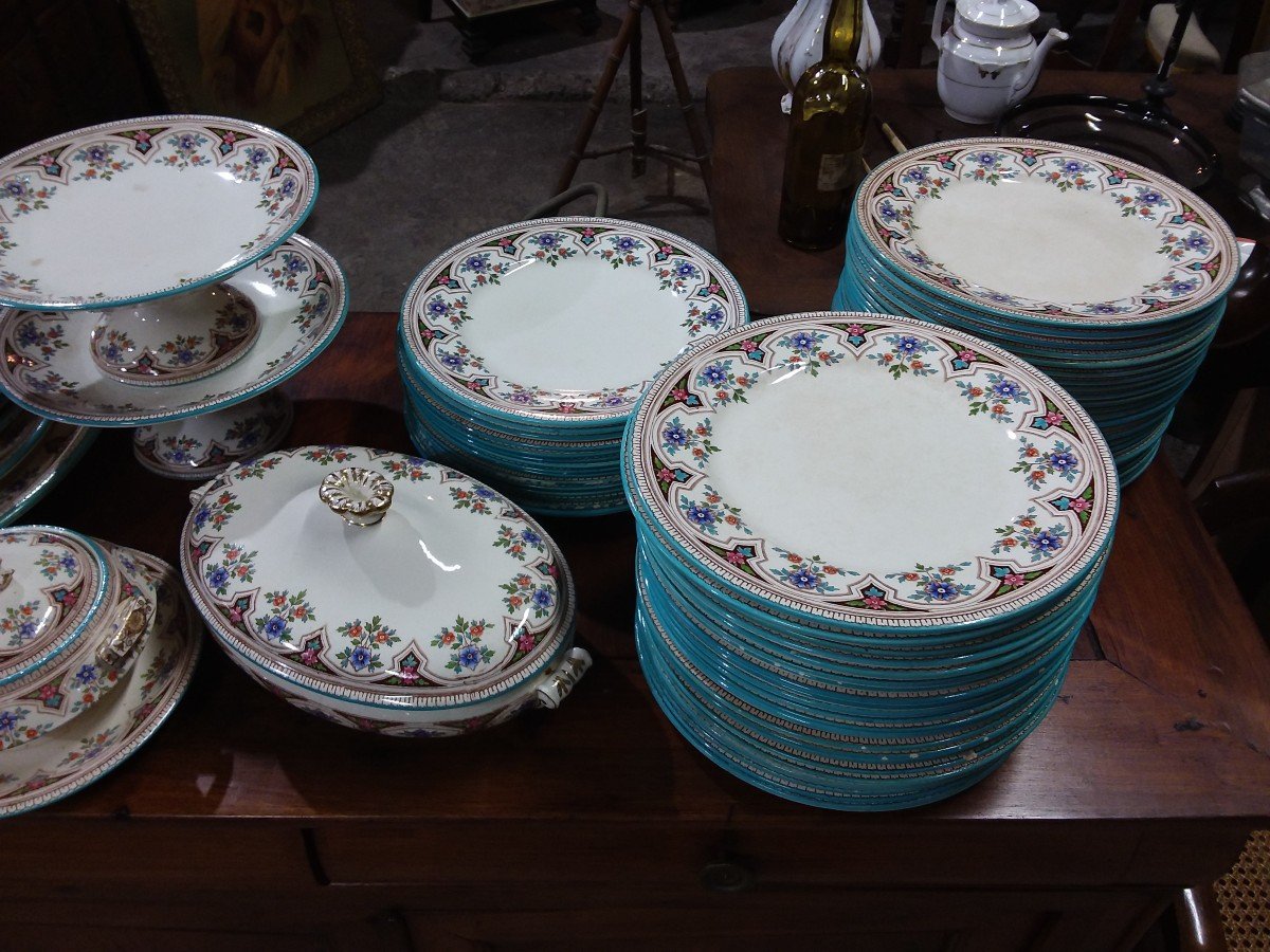 Service De Table 131 Pièces Wedgwood Renaissance Etruria England-photo-8
