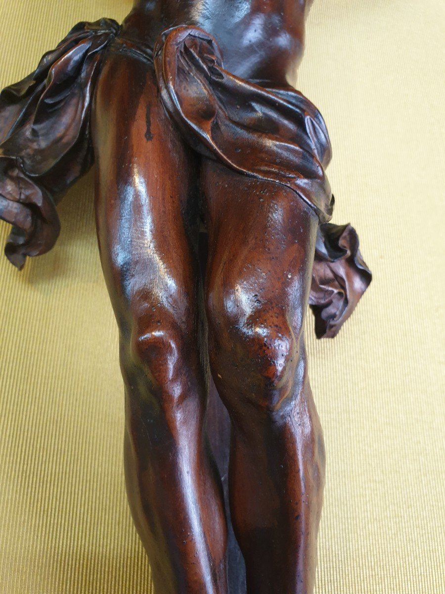Christ Attributed To Ateler De Bagard In A Regency Golden Wood Frame-photo-4