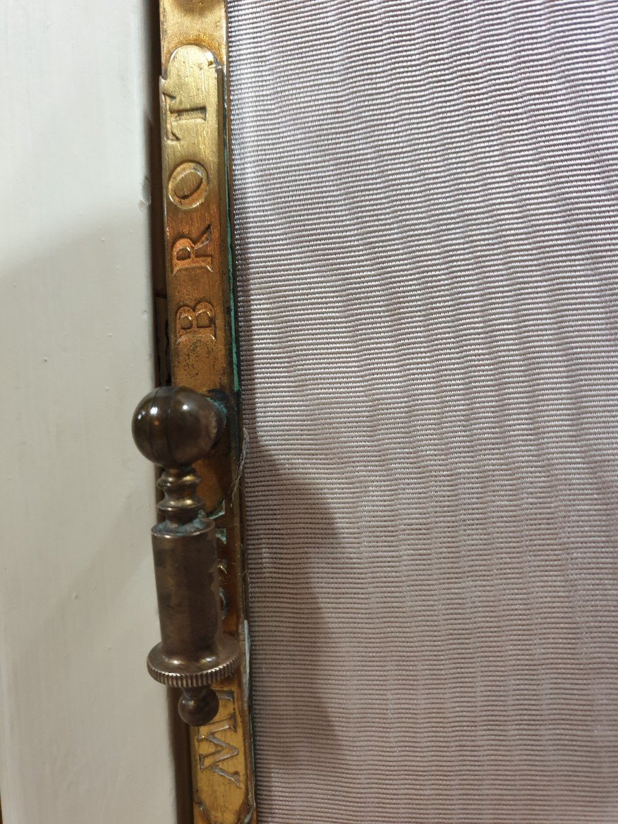 Important Miroir Triptyque Sur Pied De La Maison Brot-photo-2