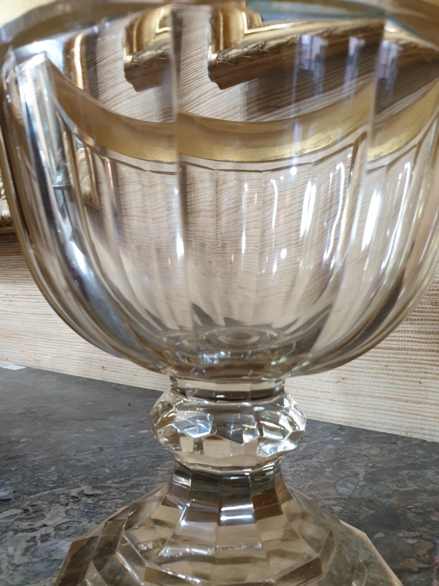 Important Vase En Cristal-photo-7