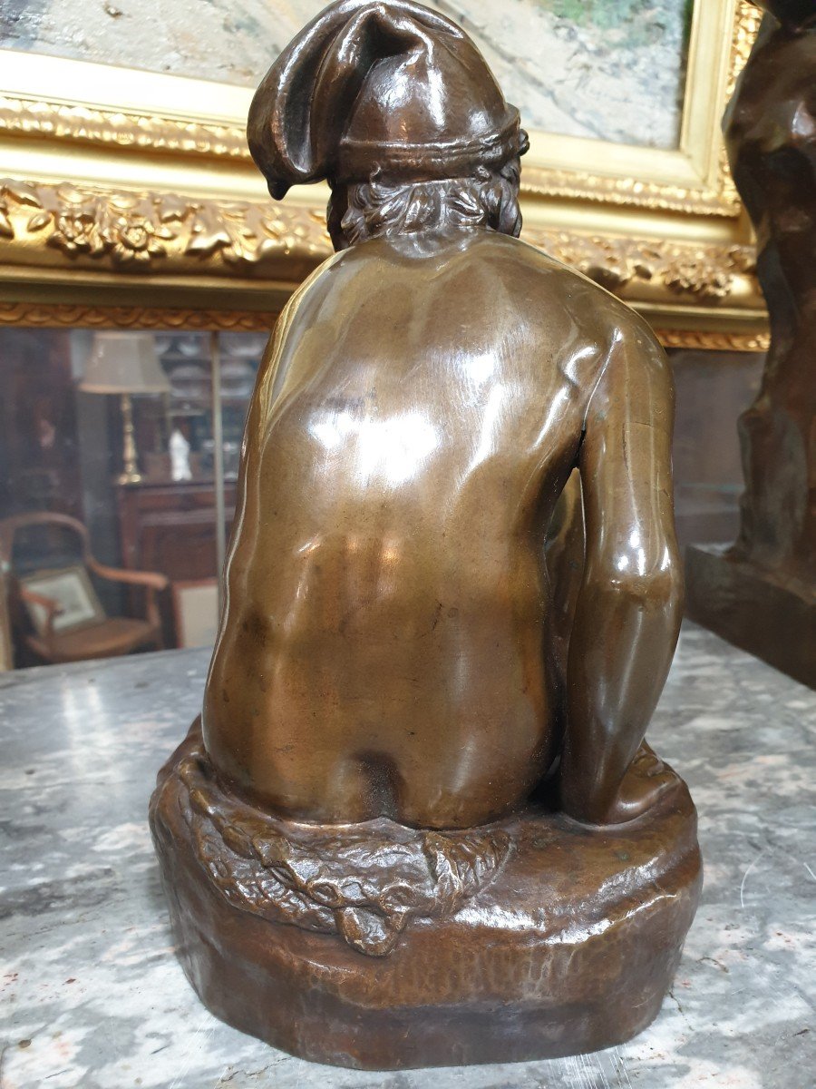 Sujet en bronze d'après François Rude -photo-6