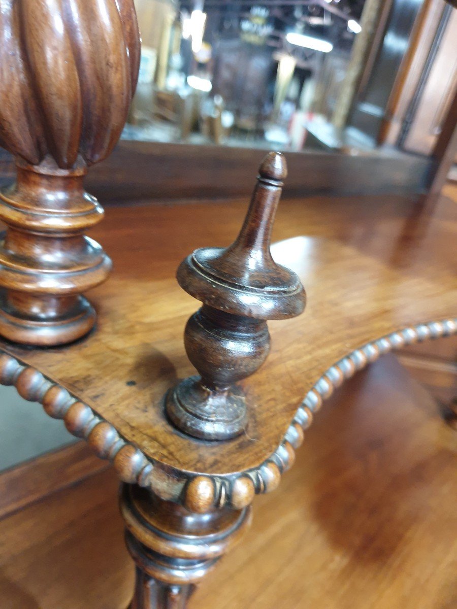 étagère Bibliothèque à 5 Plateaux d'époque Napoléon III -photo-3