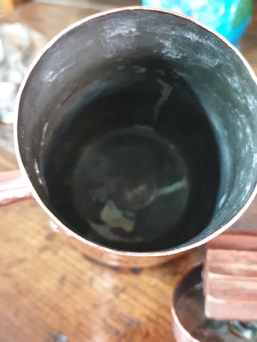 Eighteenth Century Copper Chocolatiere-photo-1