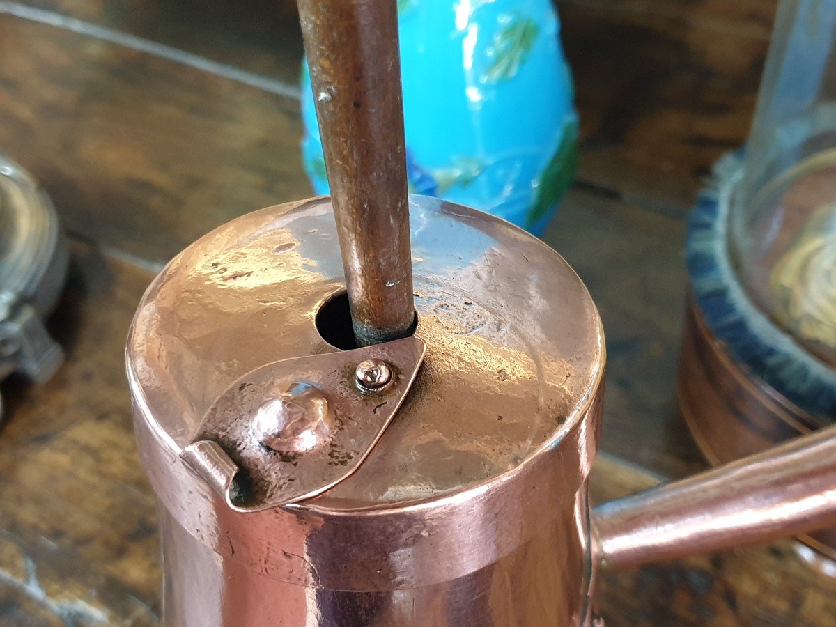 Eighteenth Century Copper Chocolatiere-photo-4